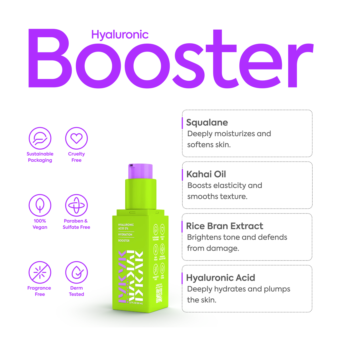 IYKYK HYALURONIC ACID 2% BOOSTER - 2 PACK