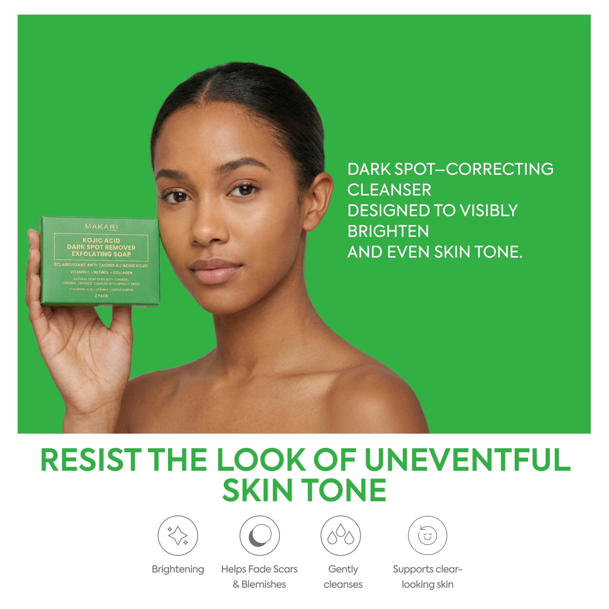 Kojic Acid Dark Spot Remover Soap Bars - Image 3