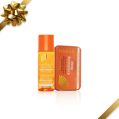 EXTREME EXFOLIATING SOAP & BOTANICAL BODY OIL KIT