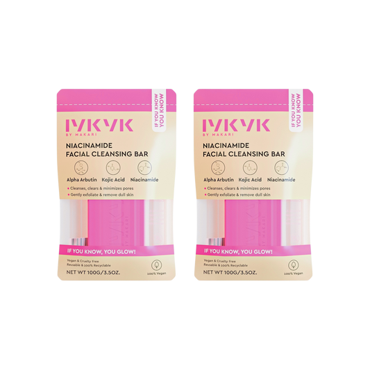 IYKYK NIACINAMIDE FACIAL CLEANSING BAR - 2 PACK