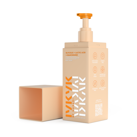 GLYCOLIC + LACTIC ACID + NIACINAMIDE BODY WASH - IYKYK