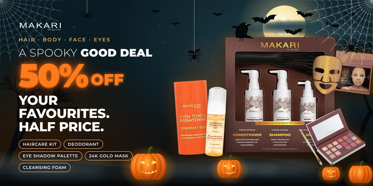 Makari Halloween – A spooky good deal, 50% off your favourites